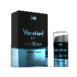 Рідкий вібратор Intt Vibration Ice (15 мл), густий гель, дуже незвичайний, діє до 30 хвилин - мініатюра 1