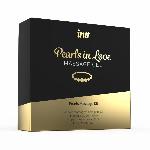 Набір для перлинного масажу Intt Pearls in Love: намисто та силіконовий масажний гель - мініатюра 3