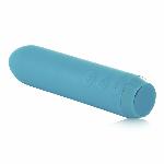 Мінівібратор Je Joue - Classic Bullet Vibrator Teal з глибокою вібрацією і фіксацією на палець  + подарунок косметичка - мініатюра 4