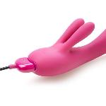 Вібратор-кролик Je Joue - Fifi Fuchsia з трьома моторами, глибока вібрація - мініатюра 4