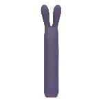 Вібратор з вушками Je Joue - Rabbit Bullet Vibrator Purple, глибока вібрація - мініатюра 1