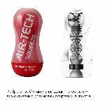Мастурбатор Tenga Air-Tech Squeeze Regular, стисливий корпус, щільніший вхід - мініатюра 3