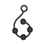 Анальні кульки Nexus Excite Medium Anal Beads, силікон, макс. діаметр 2,5 см - мініатюра 1