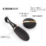 Виброяйце Dorcel Secret Delight Gold з пультом ДК, з турборежимом і голосовим керуванням - мініатюра 6