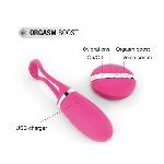 Віброяйце Dorcel Secret Delight Magenta з пультом ДК, з турборежимом і голосовим керуванням - мініатюра 4