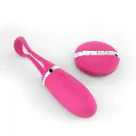 Віброяйце Dorcel Secret Delight Magenta з пультом ДК, з турборежимом і голосовим керуванням - мініатюра 1
