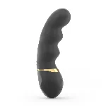 Вібратор ультрастимулювальний Dorcel Too Much Rechargeable Black, гнучкий і потужний, 3 вібромотори - мініатюра 1