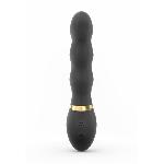 Вібратор ультрастимулювальний Dorcel Too Much Rechargeable Black, гнучкий і потужний, 3 вібромотори - мініатюра 2