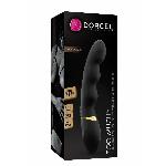 Вібратор ультрастимулювальний Dorcel Too Much Rechargeable Black, гнучкий і потужний, 3 вібромотори - мініатюра 3