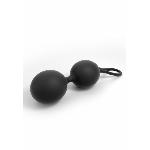 Вагінальні кульки Dorcel Dual Balls Black, діаметр 3,6 см, маса 55 г - мініатюра 2