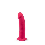 Фалоімітатор SilexD Robby Pink (MODEL 2 size 6in), двошаровий, силікон + Silexpan, діаметр 3,5см - мініатюра 1