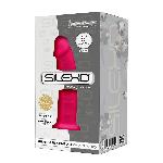 Фалоімітатор SilexD Robby Pink (MODEL 2 size 6in), двошаровий, силікон + Silexpan, діаметр 3,5см - мініатюра 3