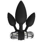 Набір анальних вібропробок Bathmate Anal Training Plugs VIBE, діаметр 2,5 см - 3,1см - 3,8см - мініатюра 2