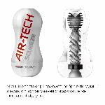 Мастурбатор Tenga Air-Tech Squeeze Gentle, стисливий корпус, щільніший вхід - мініатюра 6