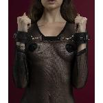 Наручники Feral Feelings - Hand Restraints Black, натуральна шкіра - мініатюра 2