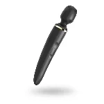 Вібромасажер Satisfyer Wand-er Woman (Black/Gold), водонепроникний, потужний, розмір XXL - мініатюра 1