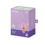 Морозиво-спінатор Satisfyer Lay-On - Sweet Treat Pink/Brown, 10 режимів роботи, водонепроникний - мініатюра 2
