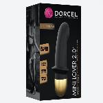 Вібратор Dorcel Mini Lover Black 2.0 перезаряджуваний, для точки G і масажу простати - мініатюра 4
