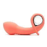 Анальний вібратор KISTOY Klein Orange з кінчиком, що надувається, unisex, діаметр 35-50мм - мініатюра 2