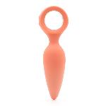 Анальна вібропробка KISTOY Orville Orange, діаметр 3 см - мініатюра 2