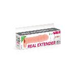 Насадка на член Real Body — Real Extender DICKY із закритою головкою та кільцем для мошонки - мініатюра 2