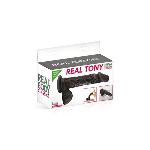 Фалоімітатор Real Body — Real Tony Black, TPE, діаметр 3,5 см - мініатюра 2