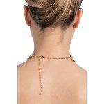 Кольє зі стразами Bijoux Pour Toi - Emma Gold - мініатюра 3