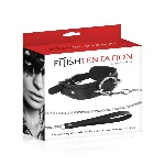Нашийник великим кільцем та з повідцем Fetish Tentation Ring and Leash - мініатюра 1