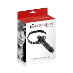 Кляп з подвійним фалоімітатором Fetish Tentation Double Penis Gag - мініатюра 3