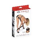 Фіксатор для рук і ніг Fetish Tentation Ankle and Wrist Straps з маскою на очі - мініатюра 3
