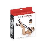 Фіксатори для ніг і рук Fetish Tentation Neck, Wrist and Ankle Strap з маскою на очі - мініатюра 3