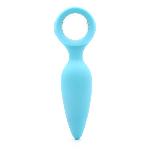 Анальна вібропробка KISTOY Orville Blue, діаметр 3 см - мініатюра 9