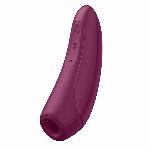 Вакуумний кліторальний стимулятор Satisfyer Curvy 1+ Rose Red з керуванням через інтернет - мініатюра 5