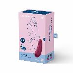 Вакуумний кліторальний стимулятор Satisfyer Curvy 1+ Rose Red з керуванням через інтернет - мініатюра 7