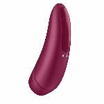 Вакуумний кліторальний стимулятор Satisfyer Curvy 1+ Rose Red з керуванням через інтернет - мініатюра 2
