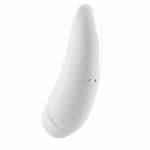 Вакуумний кліторальний стимулятор Satisfyer Curvy 1+ White з керуванням через інтернет - мініатюра 2