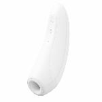 Вакуумний кліторальний стимулятор Satisfyer Curvy 1+ White з керуванням через інтернет - мініатюра 5
