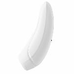 Вакуумний кліторальний стимулятор Satisfyer Curvy 1+ White з керуванням через інтернет - мініатюра 6