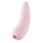Вакуумний кліторальний стимулятор Satisfyer Curvy 2+ Pink з керуванням через інтернет - мініатюра 5