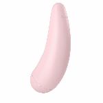 Вакуумний кліторальний стимулятор Satisfyer Curvy 2+ Pink з керуванням через інтернет - мініатюра 2
