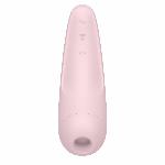 Вакуумний кліторальний стимулятор Satisfyer Curvy 2+ Pink з керуванням через інтернет - мініатюра 4