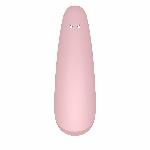 Вакуумний кліторальний стимулятор Satisfyer Curvy 2+ Pink з керуванням через інтернет - мініатюра 3
