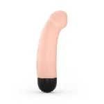 Вібратор Dorcel Real Vibration M Flesh 2.0, діаметр 3,7см, перезаряджається, для точки G - мініатюра 1