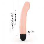 Вібратор Dorcel Real Vibration M Flesh 2.0, діаметр 3,7см, перезаряджається, для точки G - мініатюра 3