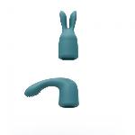 Вібромасажер з двома насадками Love To Love R-EVOLUTION TEAL ME, гнучка головка - мініатюра 5