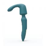 Вібромасажер з двома насадками Love To Love R-EVOLUTION TEAL ME, гнучка головка - мініатюра 2