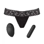 Вібротрусики Love To Love SECRET PANTY 2, в комплекті трусики, віброкуля, пульт ДК, 10 режимів роботи - мініатюра 1
