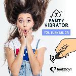 Вібратор в трусики FeelzToys Panty Vibrator Pink з пультом ДК, 6 режимів роботи, сумочка-чохол - мініатюра 5