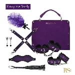 Подарунковий набір для BDSM RIANNE S — Kinky Me Softly Purple: 8 предметів для задоволення - мініатюра 1