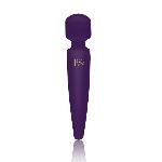 Вібромасажер Rianne S: Bella Mini Wand Purple, 10 режимів, медичний силікон, подарункове паковання - мініатюра 3